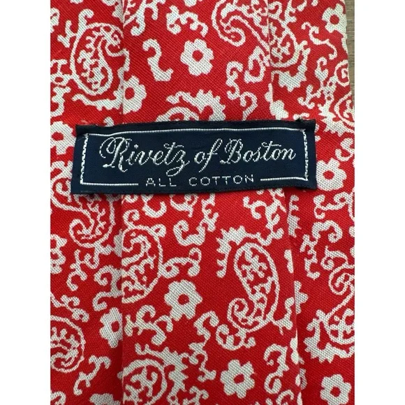 RIVETZ OF BOSTON Vintage Princeton University Store Tie